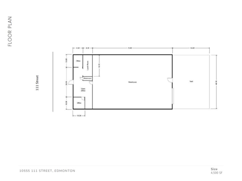 More Photos Of 10555 111th St NW, Edmonton Industrial For Sale