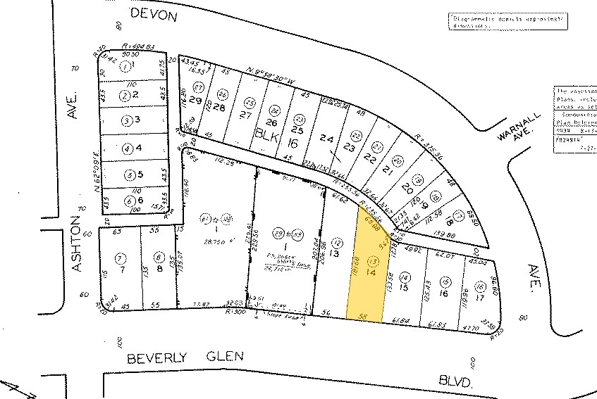 Primary Photo Of 1270 S Beverly Glen Blvd, Los Angeles Land For Sale