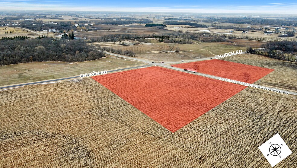 More Photos Of Church Rd & US 20 Hwy, Marengo Land For Lease