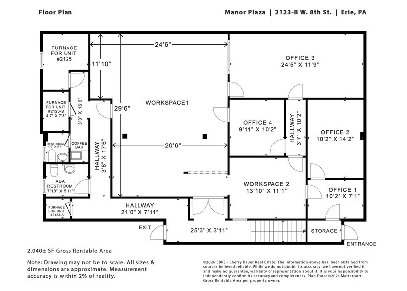 More Photos Of 2105-2133 W 8th St, Erie Office For Sale