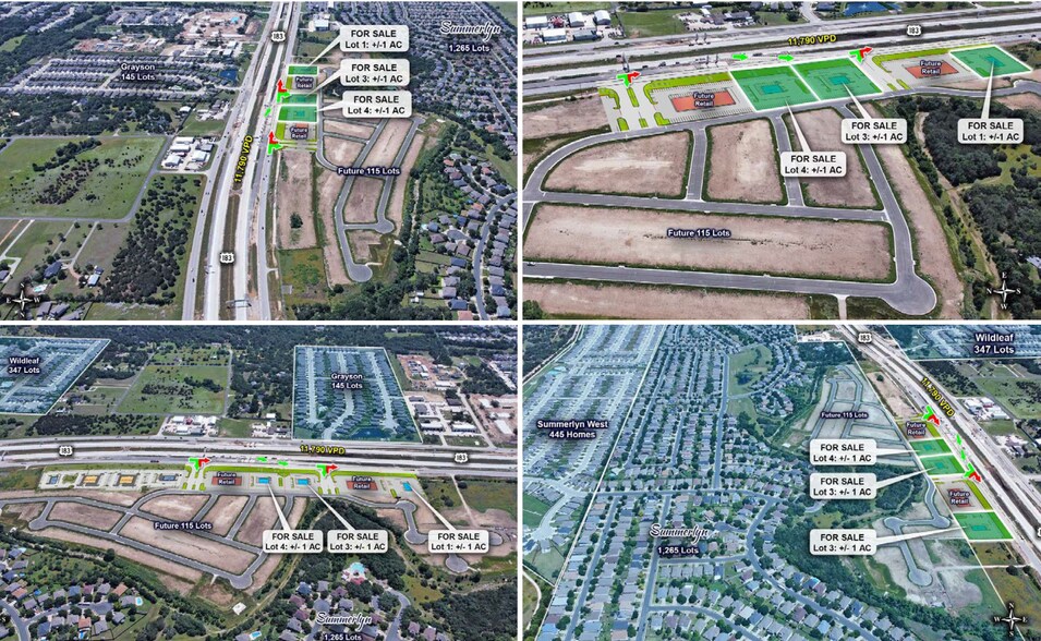 More Photos Of Southbound 183A Frontage, Leander Land For Sale