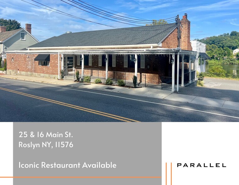 Primary Photo Of 25 Main St, Roslyn Restaurant For Lease