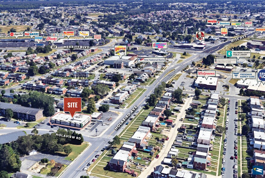 More Photos Of 7444 Holabird Ave, Dundalk General Retail For Lease