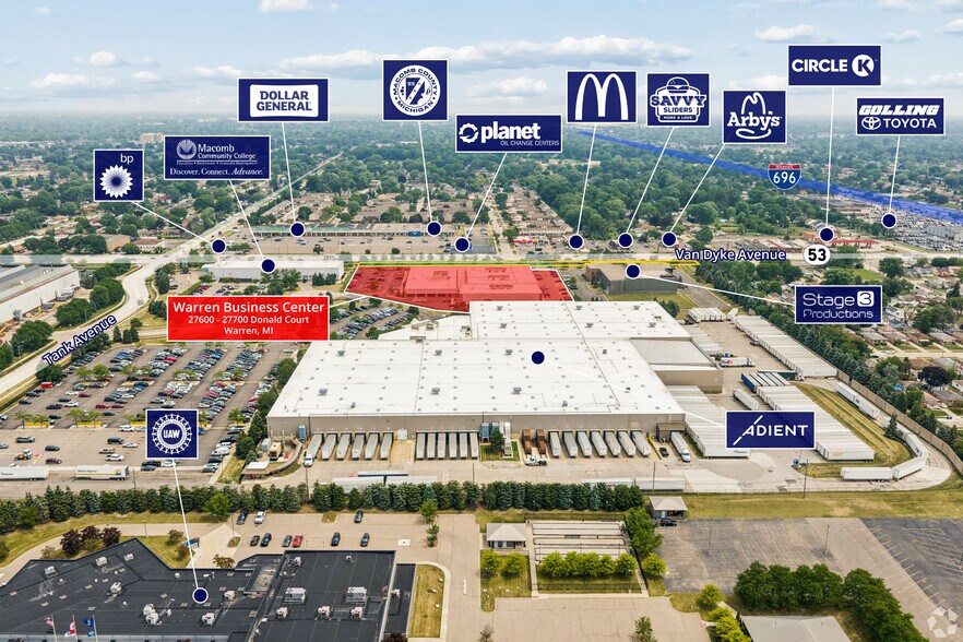 More Photos Of 27600-27700 Donald Ct, Warren Warehouse For Sale