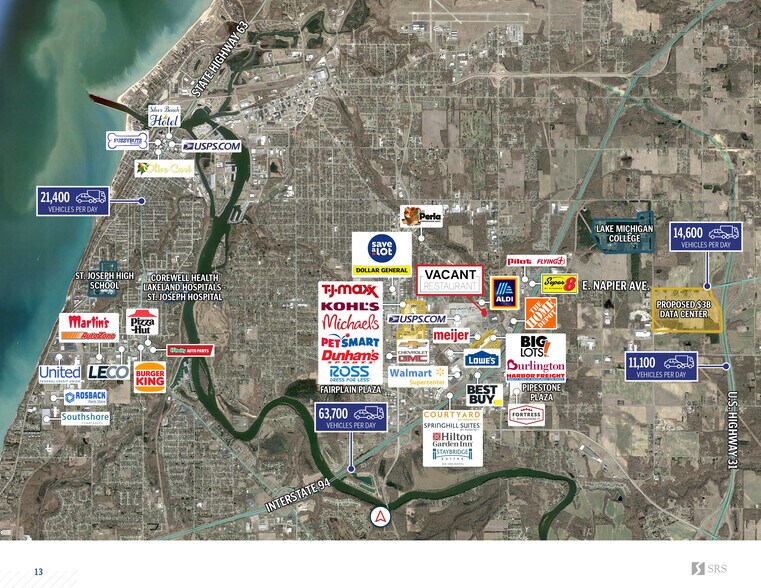 More Photos Of 1830 Pipestone Rd, Benton Harbor Restaurant For Sale