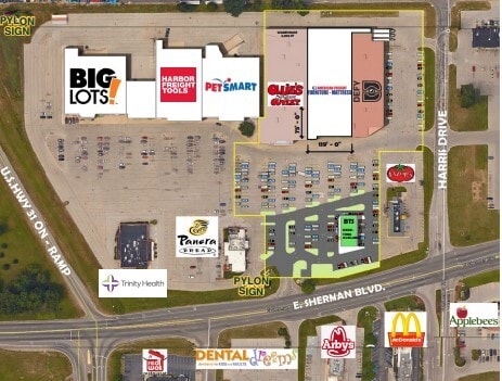 More Photos Of 1730-1740 E Sherman Blvd, Muskegon Unknown For Lease