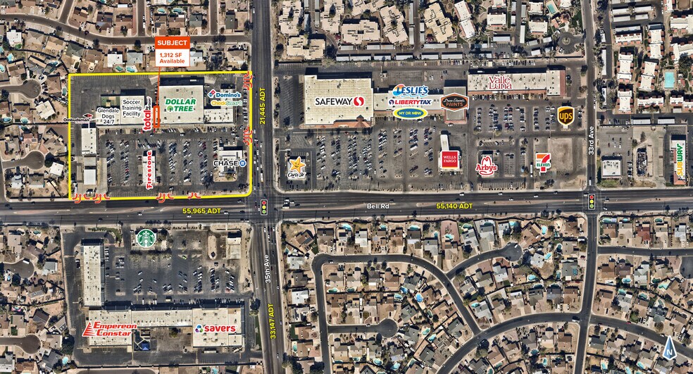 More Photos Of 3510-3624 W Bell Rd, Glendale General Retail For Lease