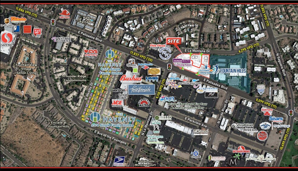 More Photos Of NEC of La Montana Dr & Palisades Blvd, Fountain Hills Land For Lease