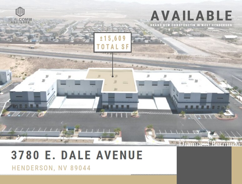 Primary Photo Of 3780 E Dale Ave, Henderson Warehouse For Lease
