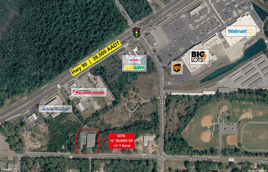 More Photos Of 6148 Old Bagdad Hwy, Milton Storefront Retail Office For Sale