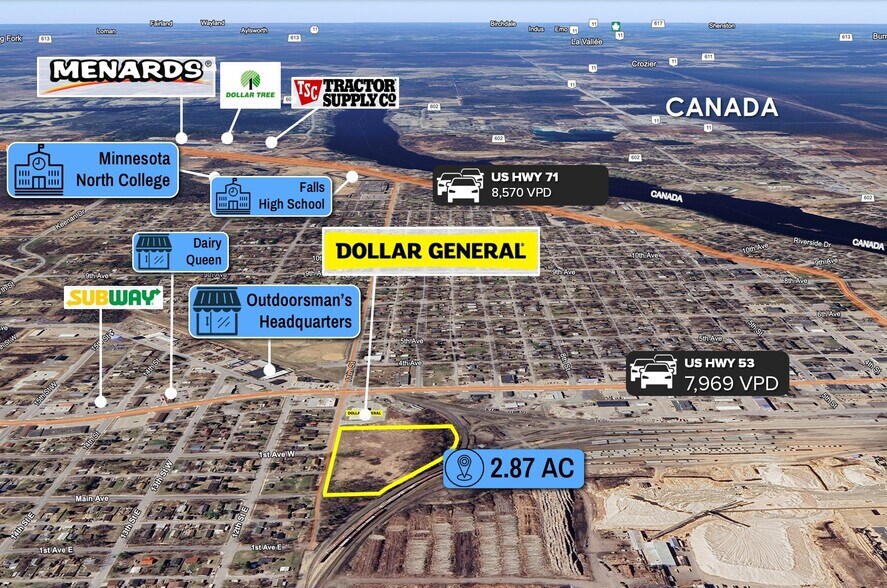 More Photos Of adj. to 1025 3rd Avenue Ave, International Falls Land For Sale
