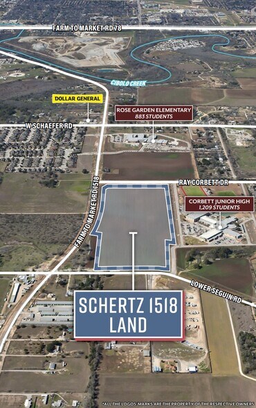 More Photos Of FM 1518 & Lower Seguin Rd, Schertz Land For Sale