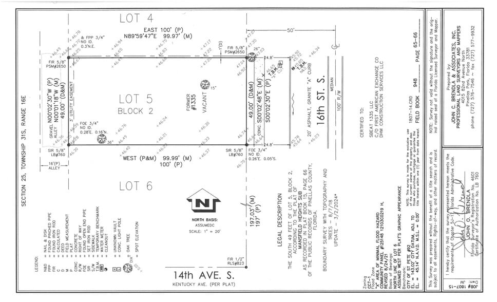 More Photos Of 1331 16th S st, Saint Petersburg Land For Sale