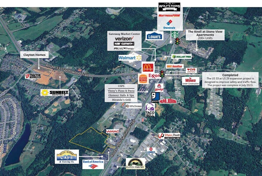 More Photos Of 8341 Seminole Trail, Ruckersville Land For Sale