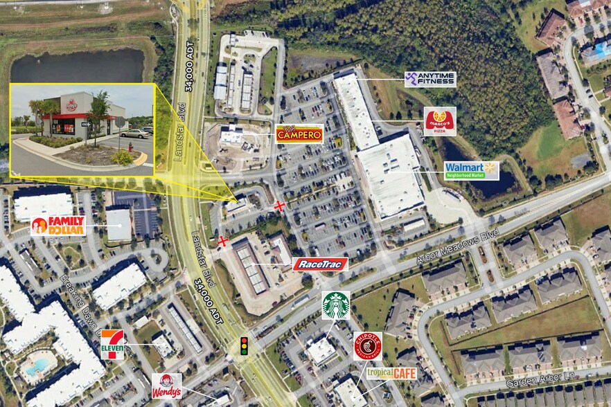 Primary Photo Of 13805 Landstar Blvd, Orlando General Retail For Lease
