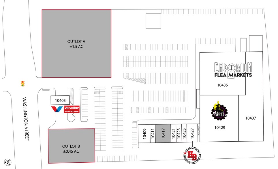 More Photos Of 10411-10445 E Washington St, Indianapolis Unknown For Lease