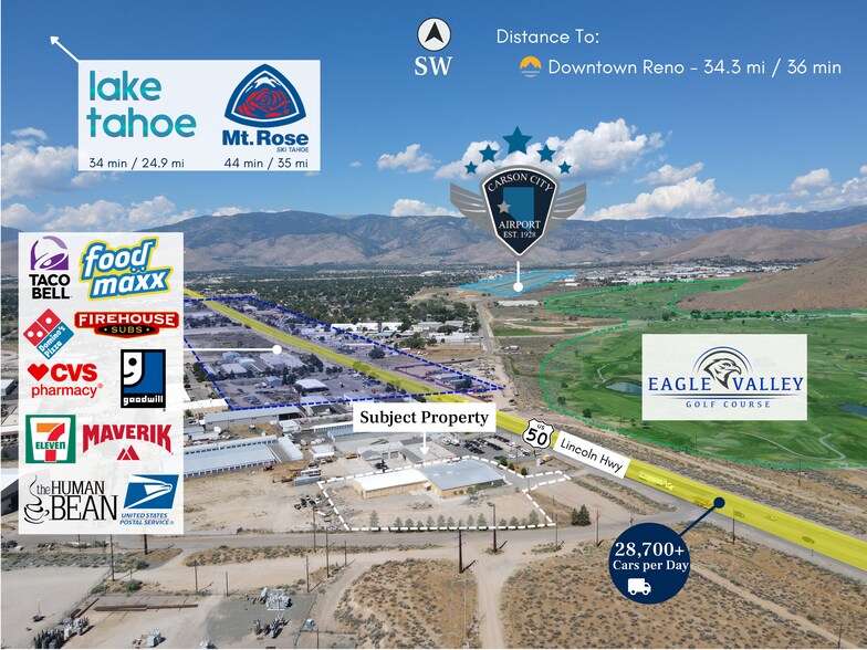 More Photos Of 5951 US Highway 50 E, Carson City General Retail For Sale