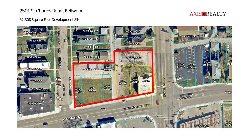 Primary Photo Of 2501 Saint Charles Rd, Bellwood Land For Lease