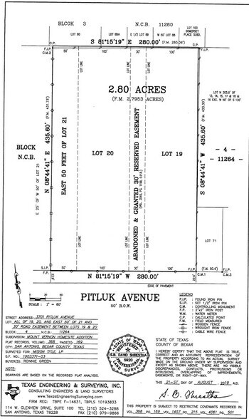 More Photos Of 3700 Pitluk Ave, San Antonio Land For Sale