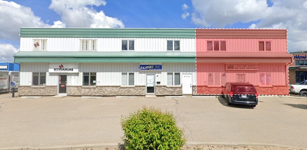 Primary Photo Of 4768 Riverside Dr, Red Deer Warehouse For Sale