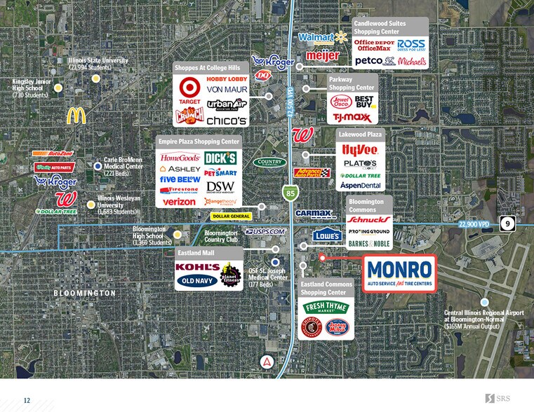 More Photos Of 1809 Eastland Dr, Bloomington Auto Repair For Sale