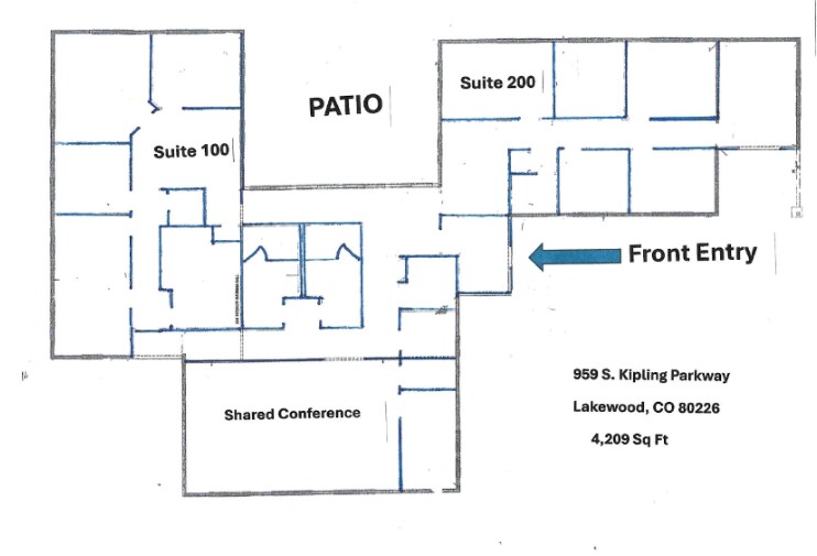 More Photos Of 959 S Kipling Pky, Lakewood Office For Sale
