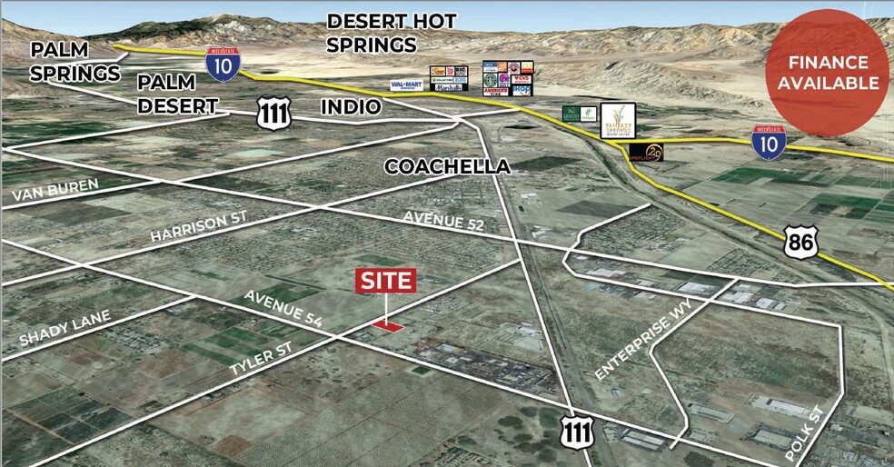 Primary Photo Of Tyler St., Coachella Land For Sale