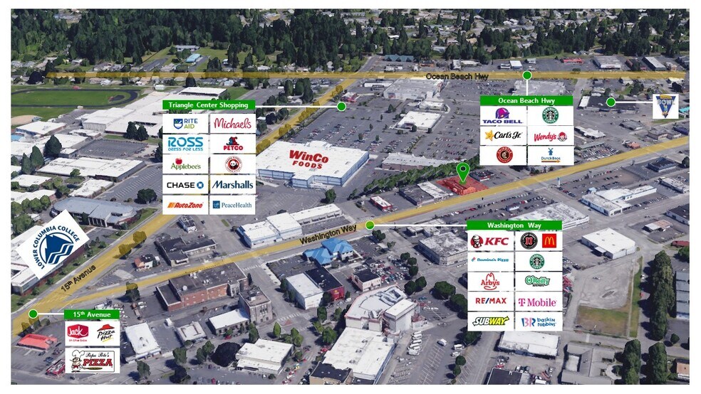 More Photos Of 1124 Washington Way, Longview Restaurant For Sale