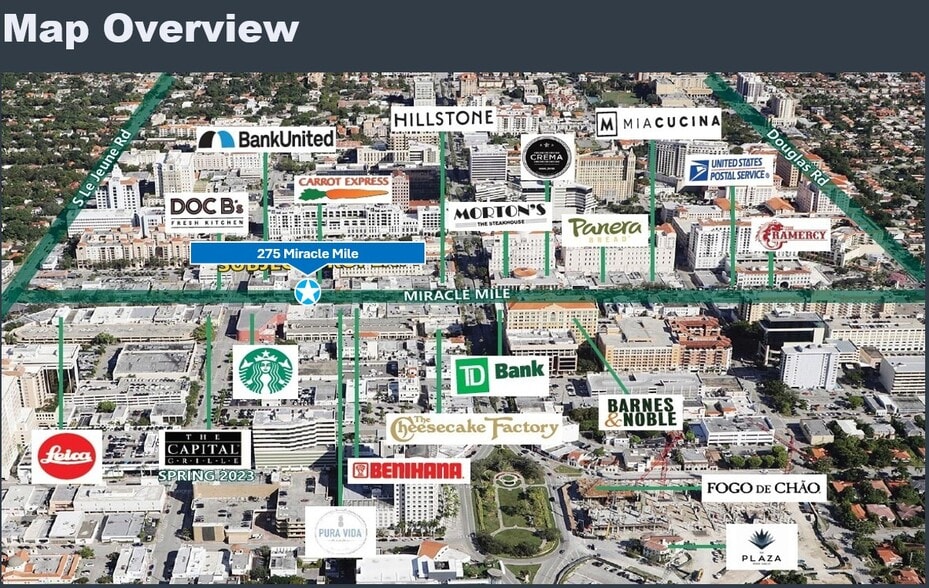 More Photos Of 269-275 Miracle Mile, Miami Storefront For Lease