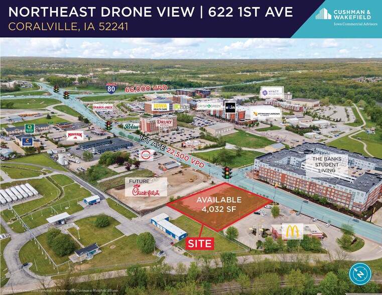 Primary Photo Of 622 1st Avenue Ave, Coralville General Retail For Lease
