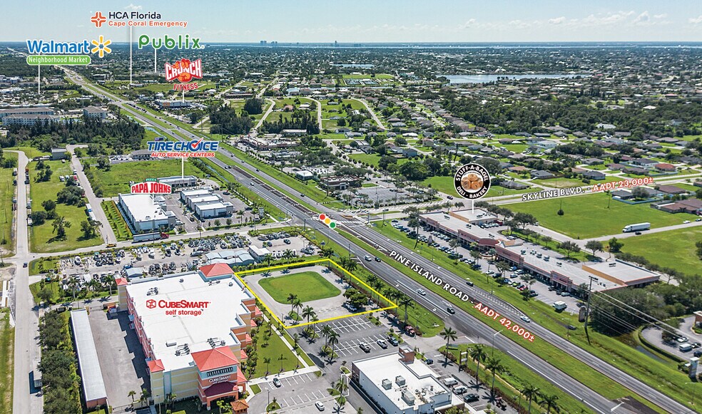 Primary Photo Of 1119 SW Pine Island Rd, Cape Coral Land For Sale