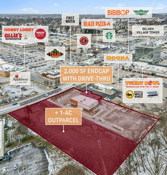 More Photos Of 4990 Dressler Rd Northwest, Canton Restaurant For Lease