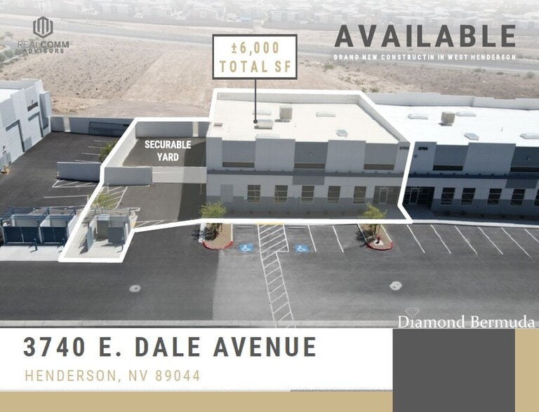 Primary Photo Of 3740 E Dale Ave, Henderson Warehouse For Sale