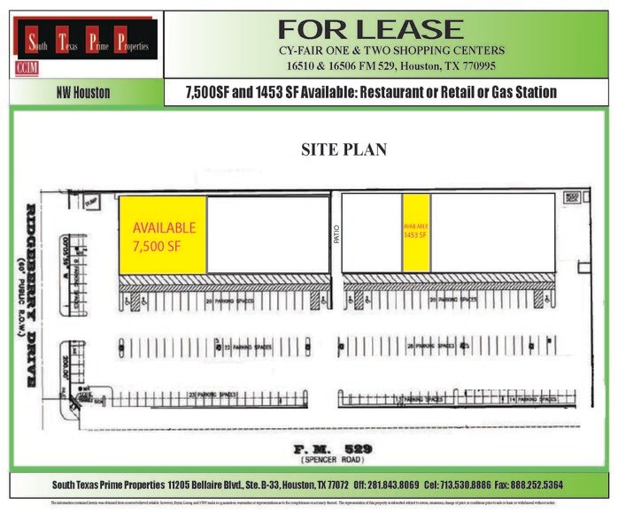 More Photos Of 16510 FM-529, Houston Storefront Retail Office For Lease