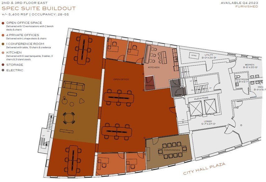 More Photos Of 100 City Hall Plz, Boston Office For Lease