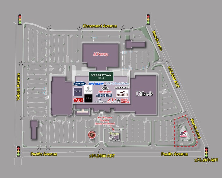 More Photos Of 4704 Pacific Ave, Stockton General Retail For Sale