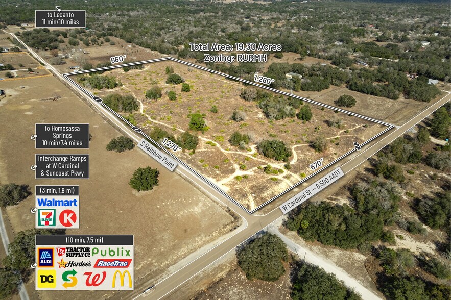 More Photos Of 6725 S Rainbow Pt, Homosassa Land For Sale