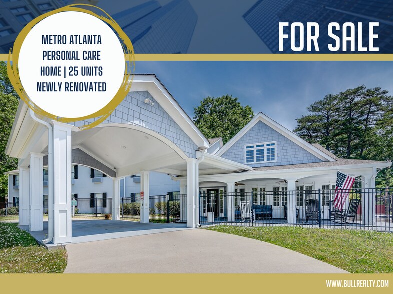 Primary Photo Of 519 Lawrenceville St, Norcross Assisted Living For Sale