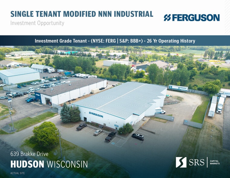 Primary Photo Of 639 Brakke Dr, Hudson Manufacturing For Sale