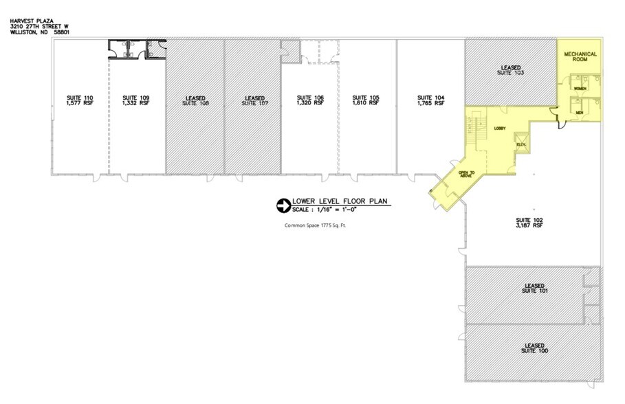 More Photos Of 3210 27th St W, Williston Office For Lease