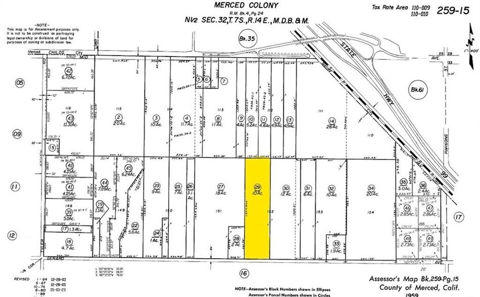 More Photos Of 1192 E Gerard Ave, Merced Land For Sale