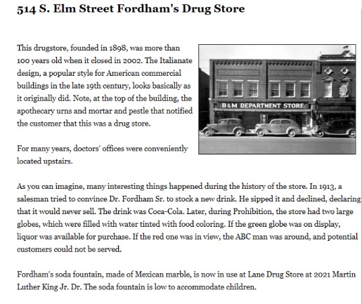 More Photos Of 514 S Elm St, Greensboro Storefront Retail Residential For Sale