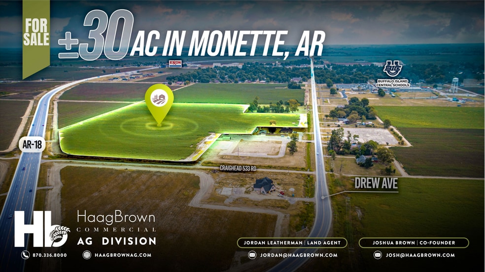 Primary Photo Of AR-18, Monette Land For Sale