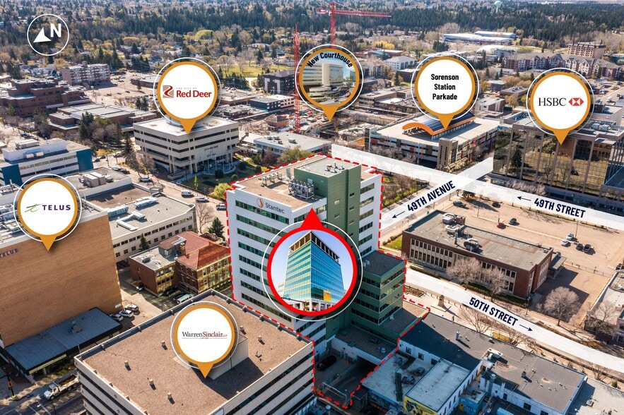 More Photos Of 4900 50 St, Red Deer Office For Lease