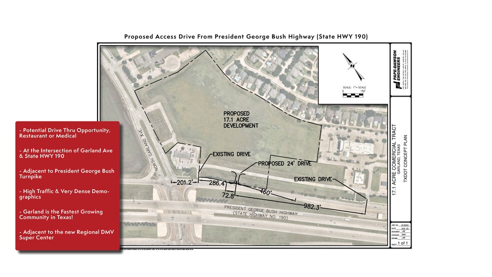 More Photos Of 5290 George Bush Highway, Garland Land For Sale