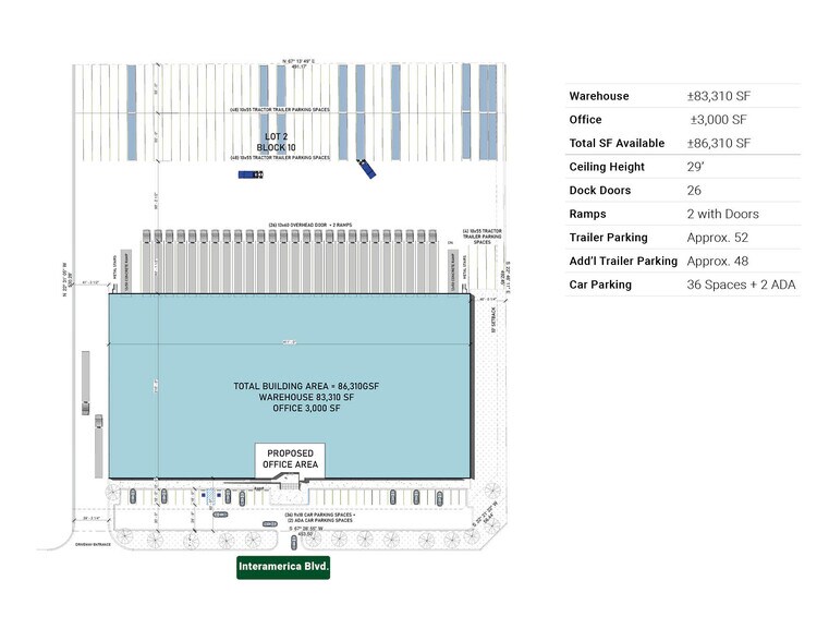 More Photos Of 172 Interamerica Blvd, Laredo Warehouse For Lease