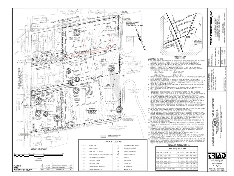 Primary Photo Of 50 Saint Paul St, Boonsboro Land For Sale