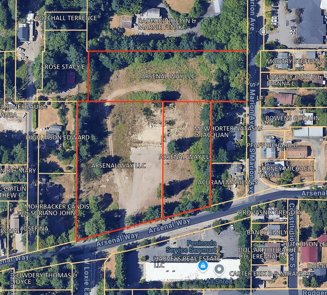 More Photos Of 3536 W Arsenal Way, Bremerton Land For Sale