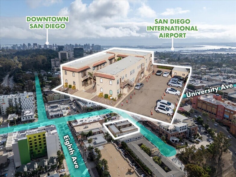 More Photos Of 3925-3935 7th Ave, San Diego Apartments For Sale