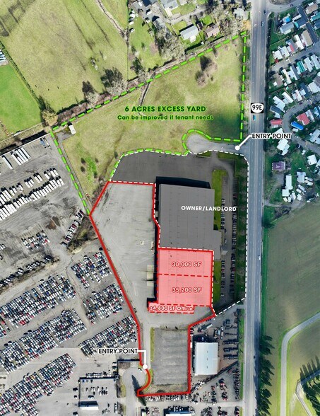 More Photos Of 3099 N Pacific Hwy, Woodburn Manufacturing For Lease